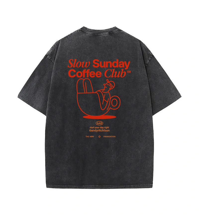 Slow Sunday Coffee Club T-Shirt