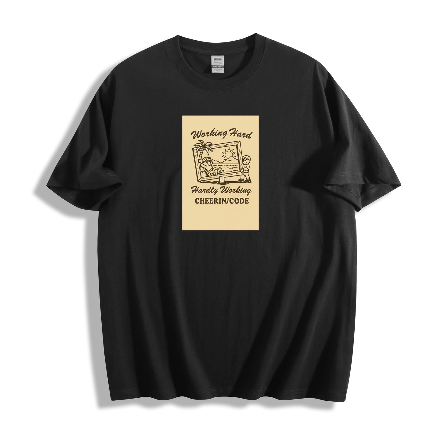 Workshop Mood Graphic Tee – Hardly Working Edition
