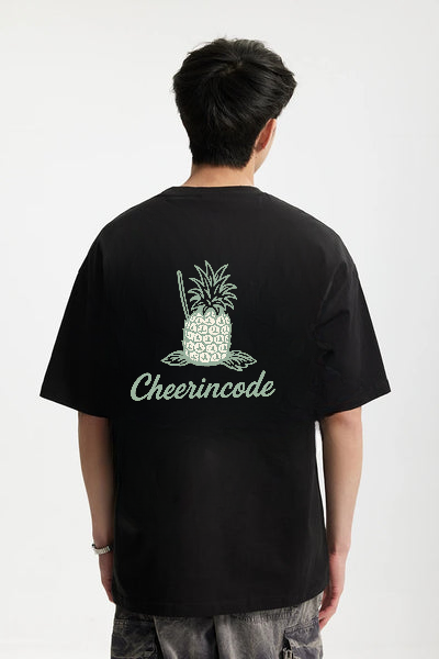 Tropical Pineapple Graphic Tee – Summer Vibes Edition