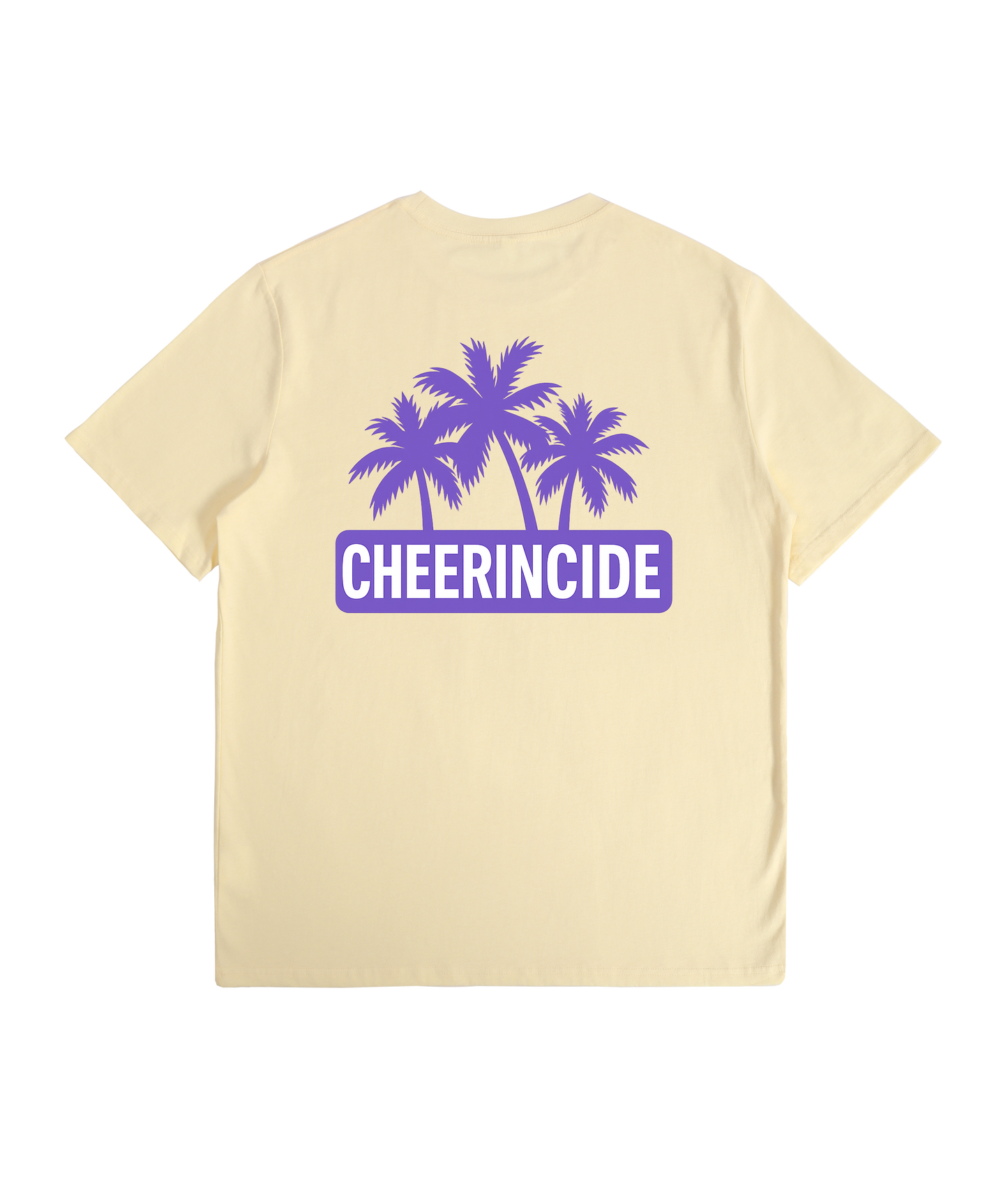 Purple Palm Tree Graphic Tee – Island Street Edition