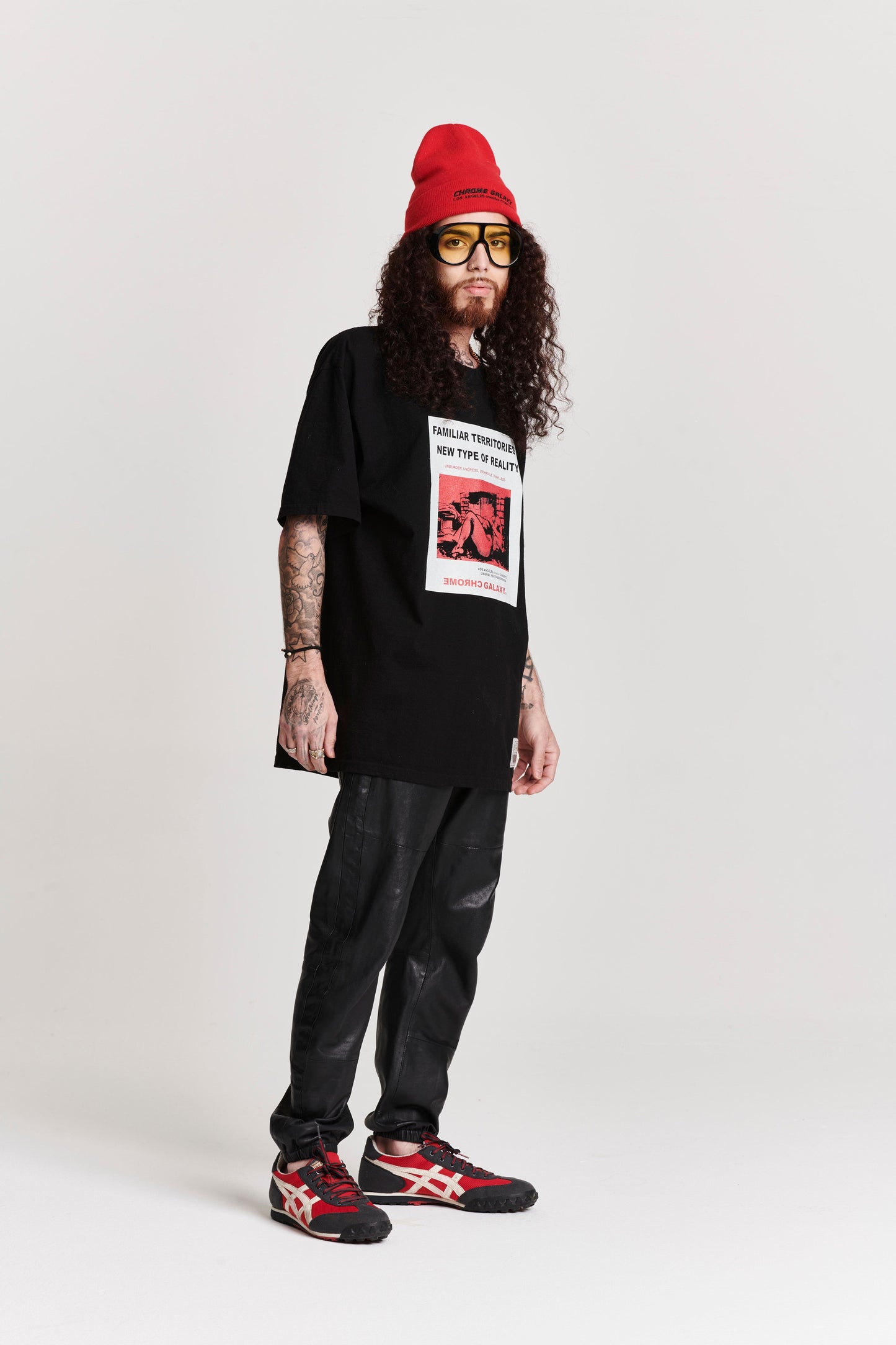 TERRITORY OVERSIZED SHORT SLEEVE T-SHIRT BLACK