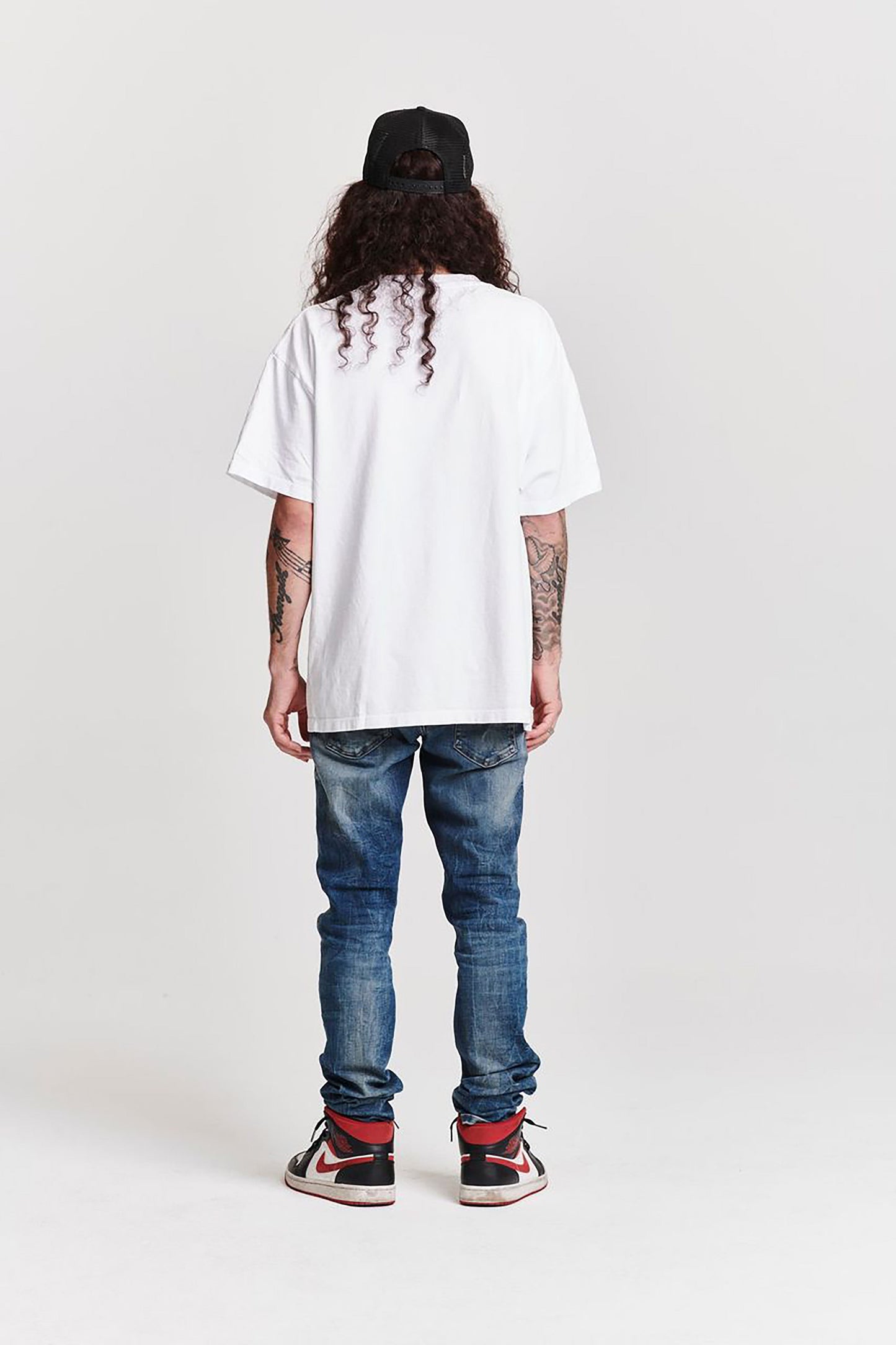 SIMPLE PLEASURES SHORT SLEEVE TEE WHITE
