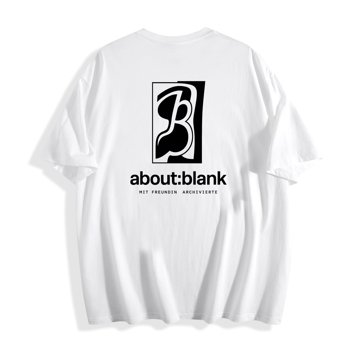 about:blank Abstract Graphic Tee – Monochrome Syntax Edition