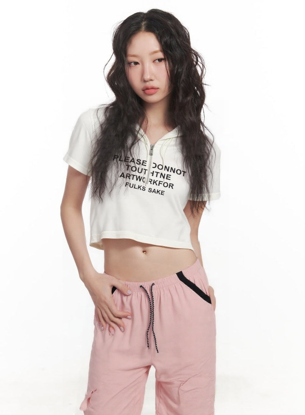 Fost Fish Women’s Graphic Crop Hoodie