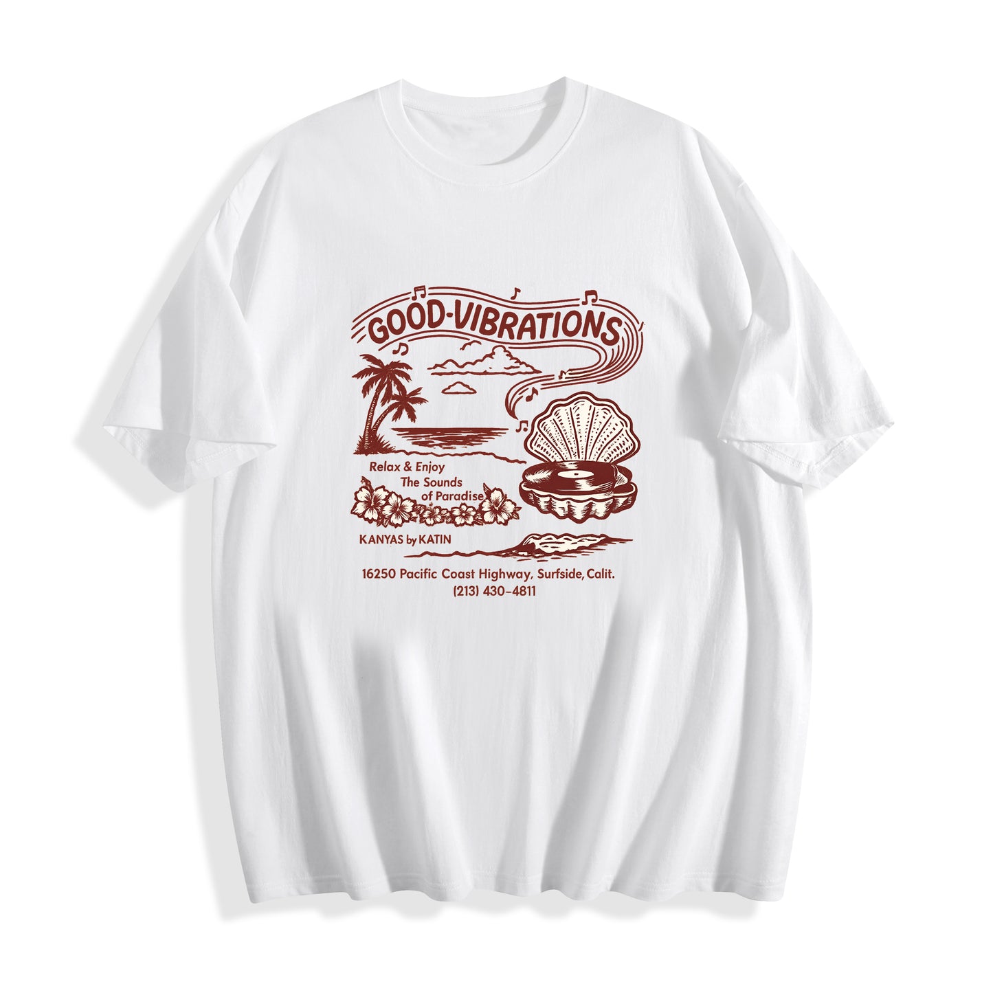 Good Vibrations Graphic Tee – Paradise Sound Edition