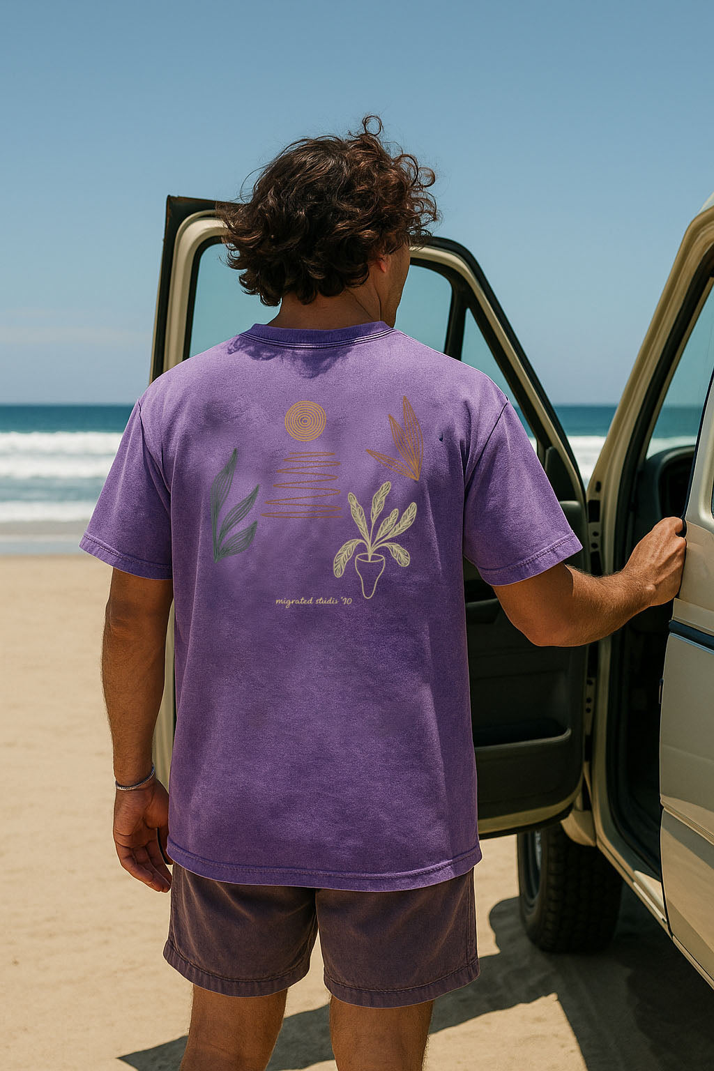 "Secret Garden" washed T-shirt