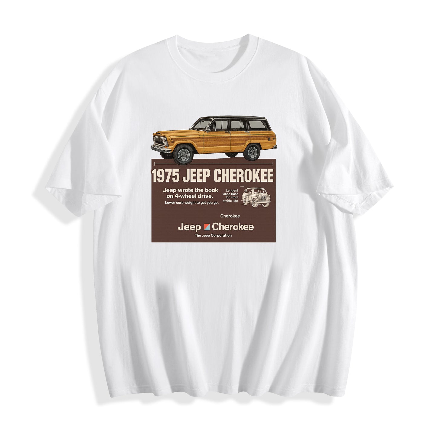 1975 Jeep Cherokee Graphic Tee – Off-Road Heritage Edition