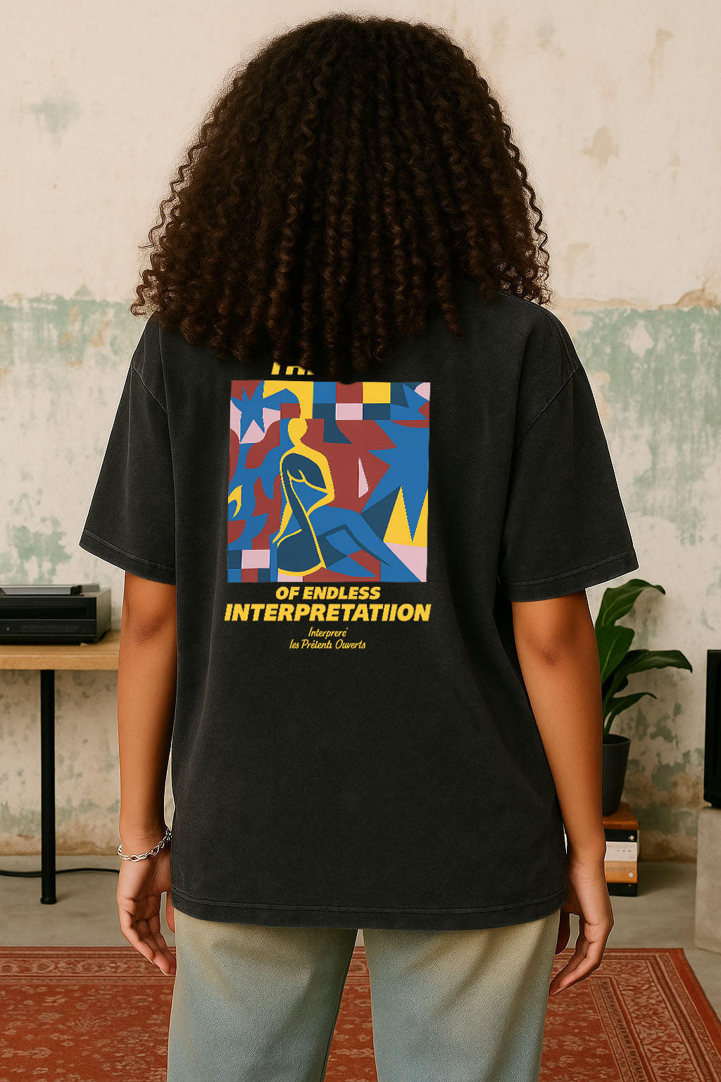 "Endless Interpretation" Washed Art T-shirt