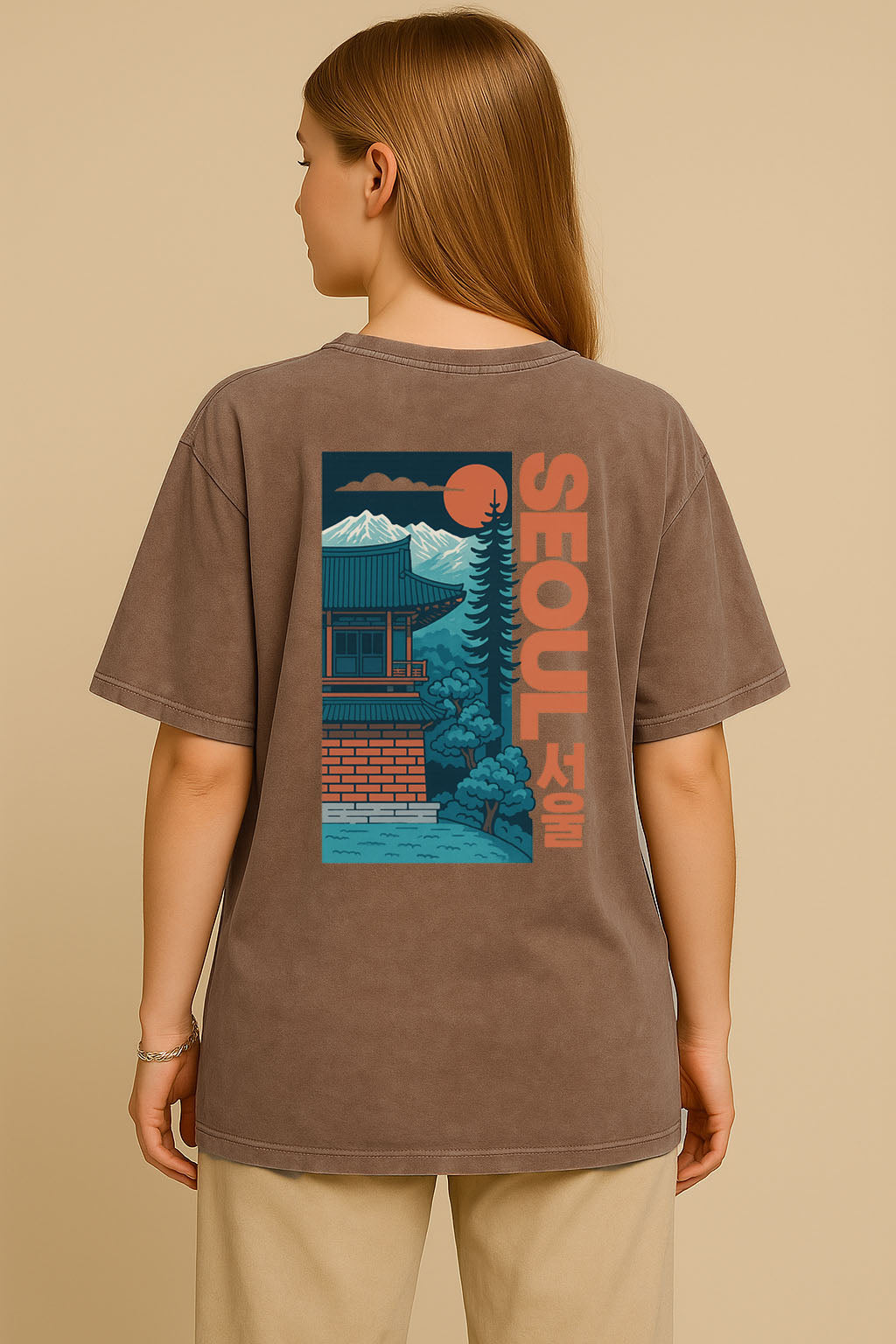 "Seoul Quiet" Washed T-shirt