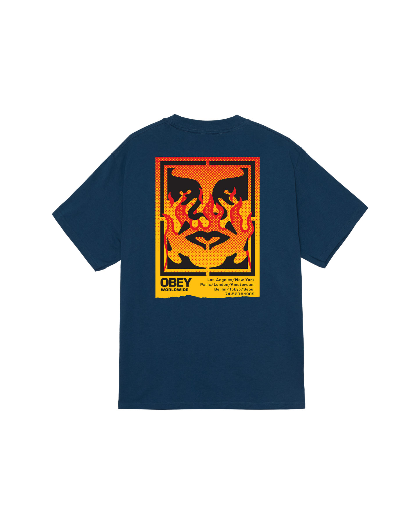 ICON STENCIL FLAME CLASSIC T-SHIRT