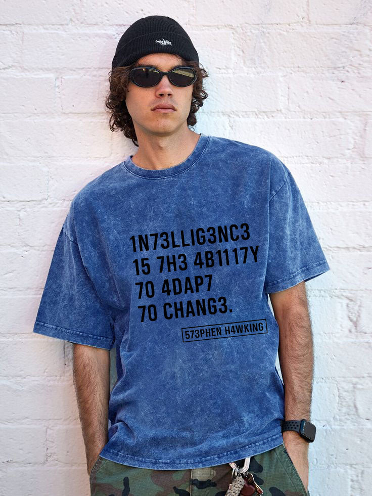 Men‘s Adapt to Change Graphic Tee