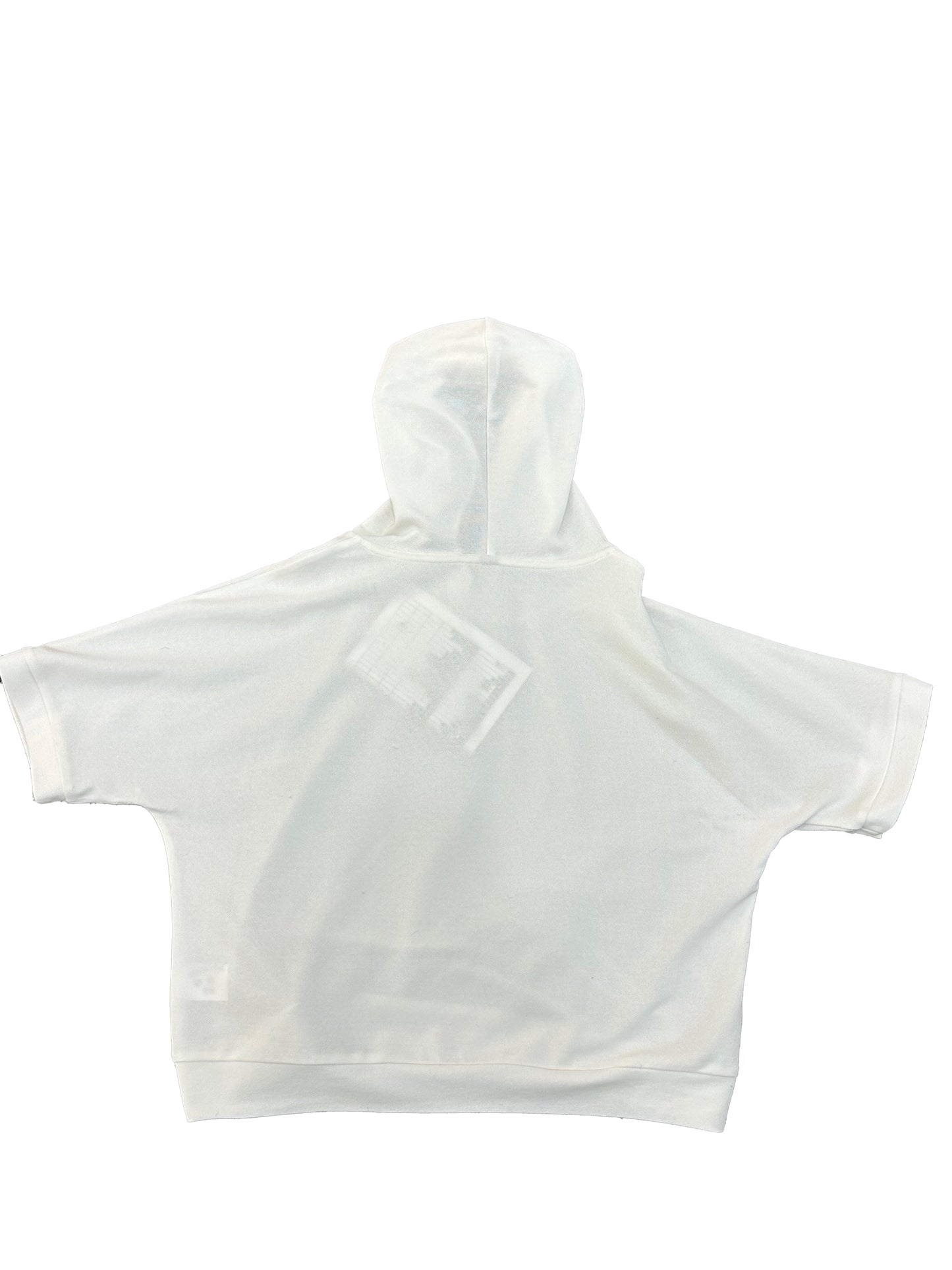 Fost Fish Women's Short Sleeve Hoodie with Drawstring