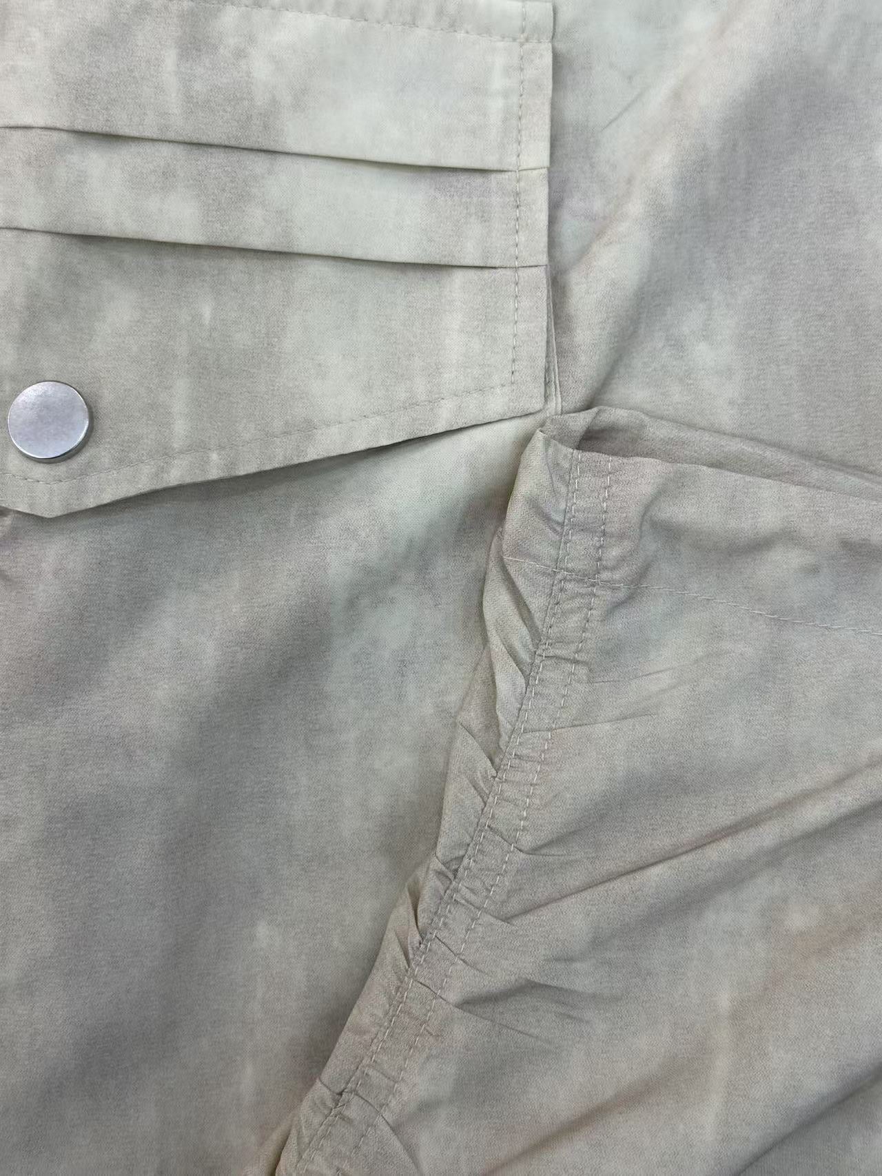 Fost Fish Women's Washed Cargo Pants with Drawstring