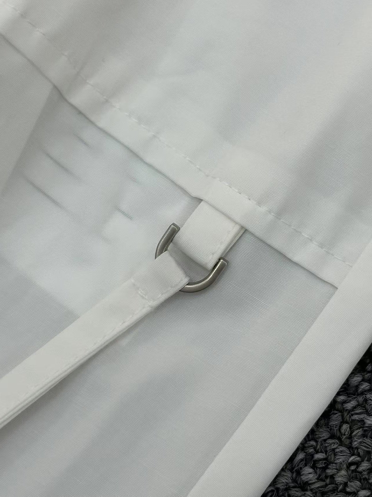 Fost Fish Women's White Cargo Pants with Drawstrings