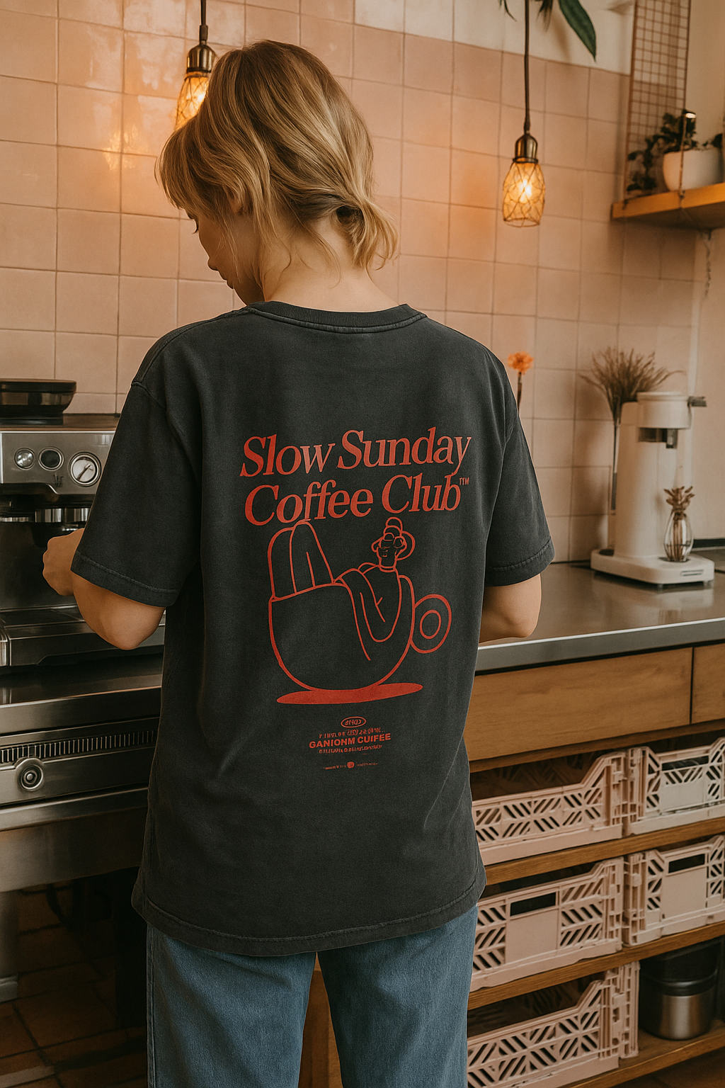 Slow Sunday Coffee Club T-Shirt