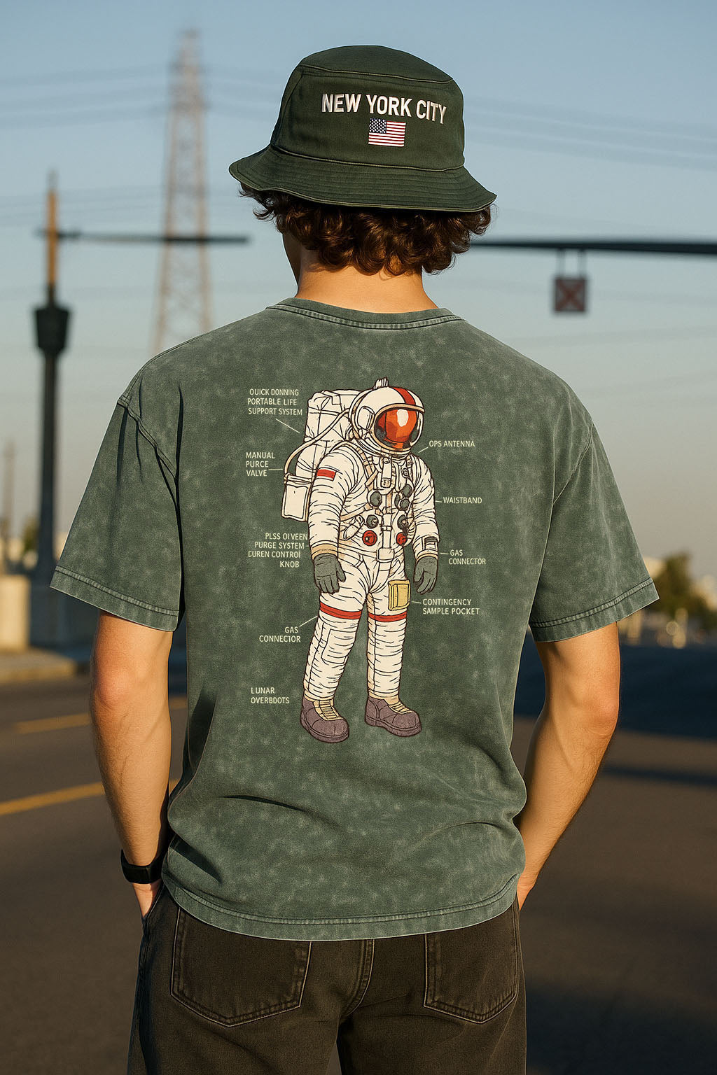Men‘s “Space Anatomy” Graphic Tee