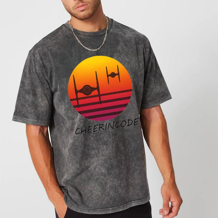 Men‘s “Galactic Sunset" Graphic Tee