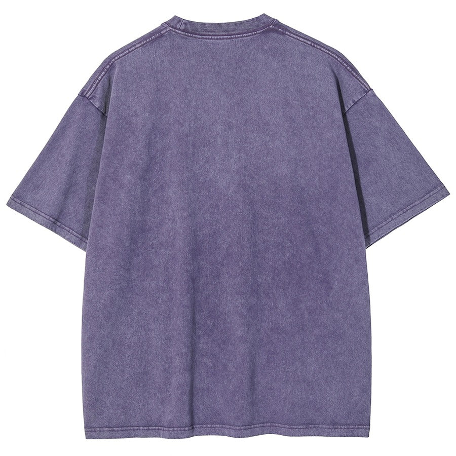 Skeletor & Grumpy Cat Vintage Graphic Tee β Washed