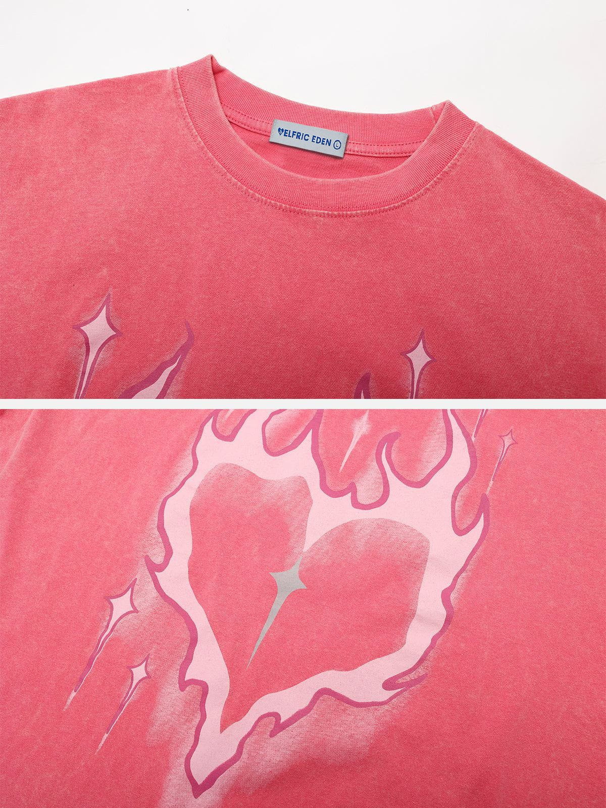 Aelfric Eden Love Flame Print Tee