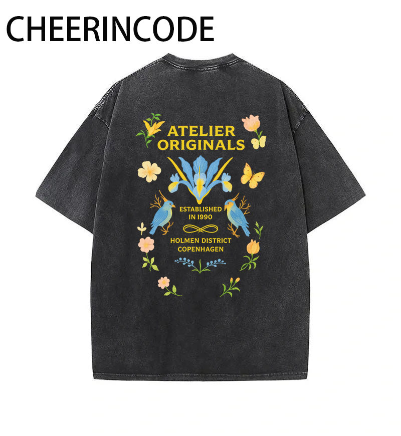 Men's "Nordic Garden" Graphic Tee