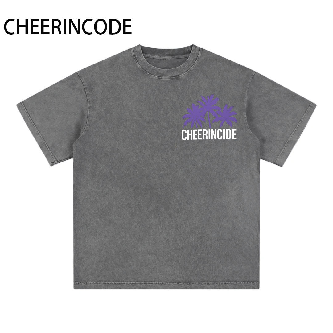 π΄ CheerinCide Palm Graphic Tee β Edgy Summer Vibes