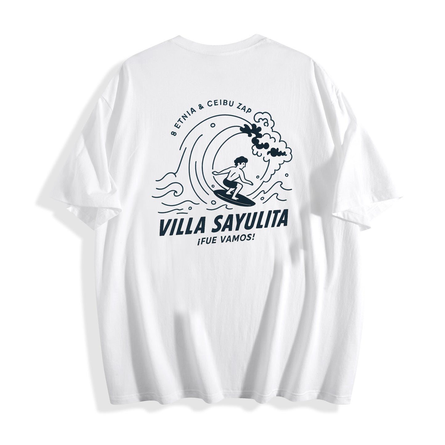 VILLA SAYULITA Surf Graphic Tee – Coastal Escape Edition