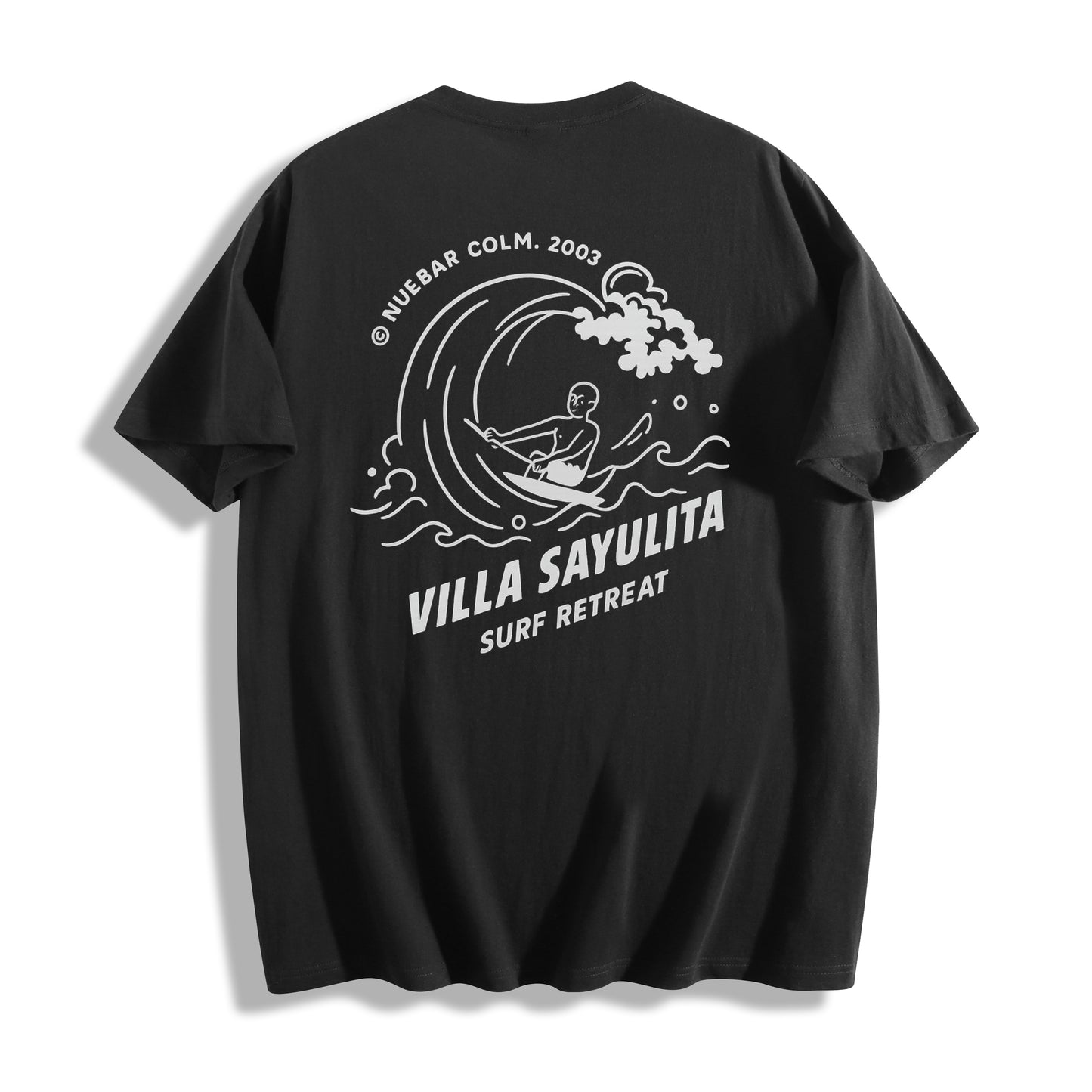 VILLA SAYULITA Surf Graphic Tee – Coastal Escape Edition