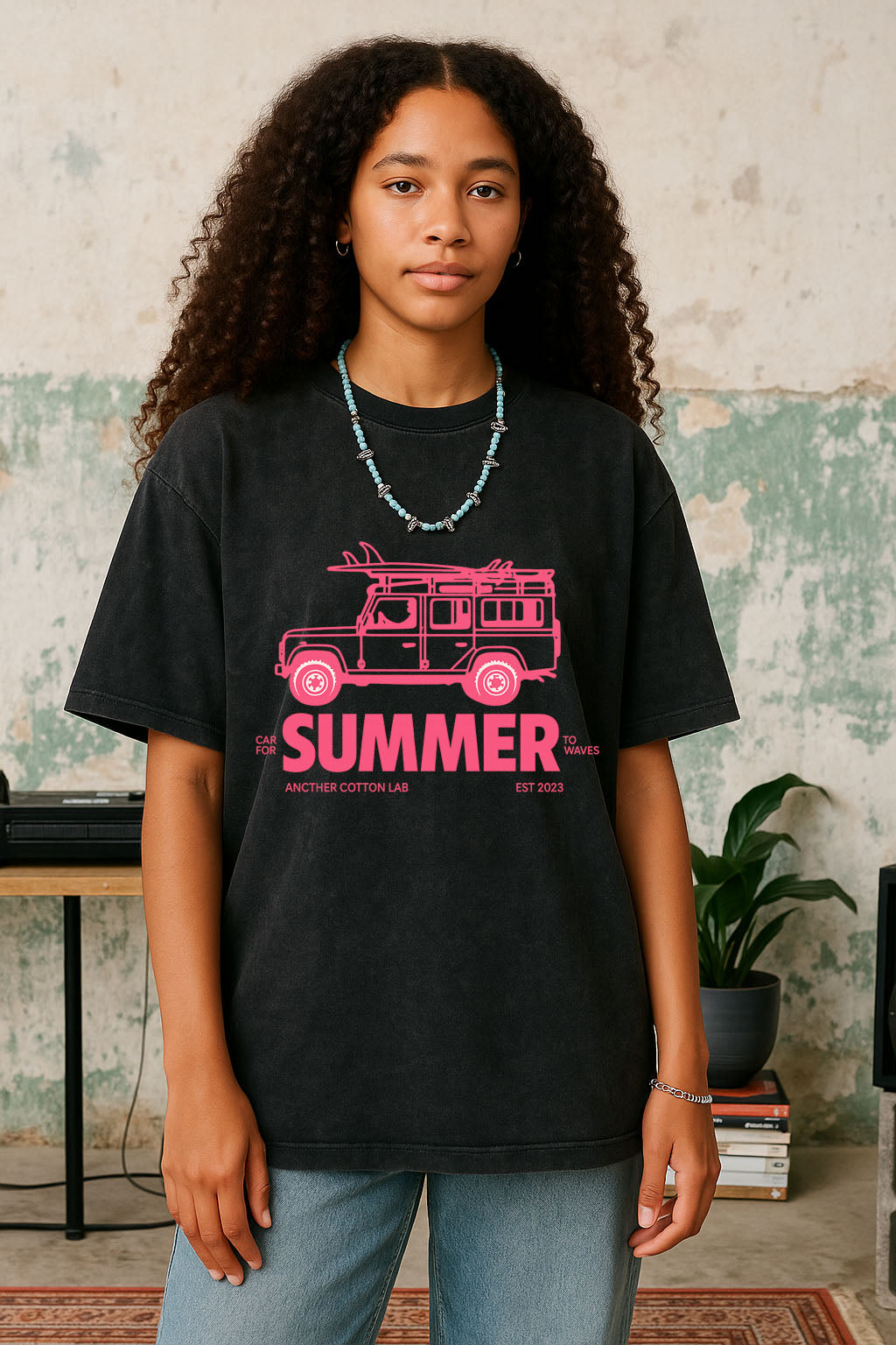 Pink Buggy Summer Short Sleeve