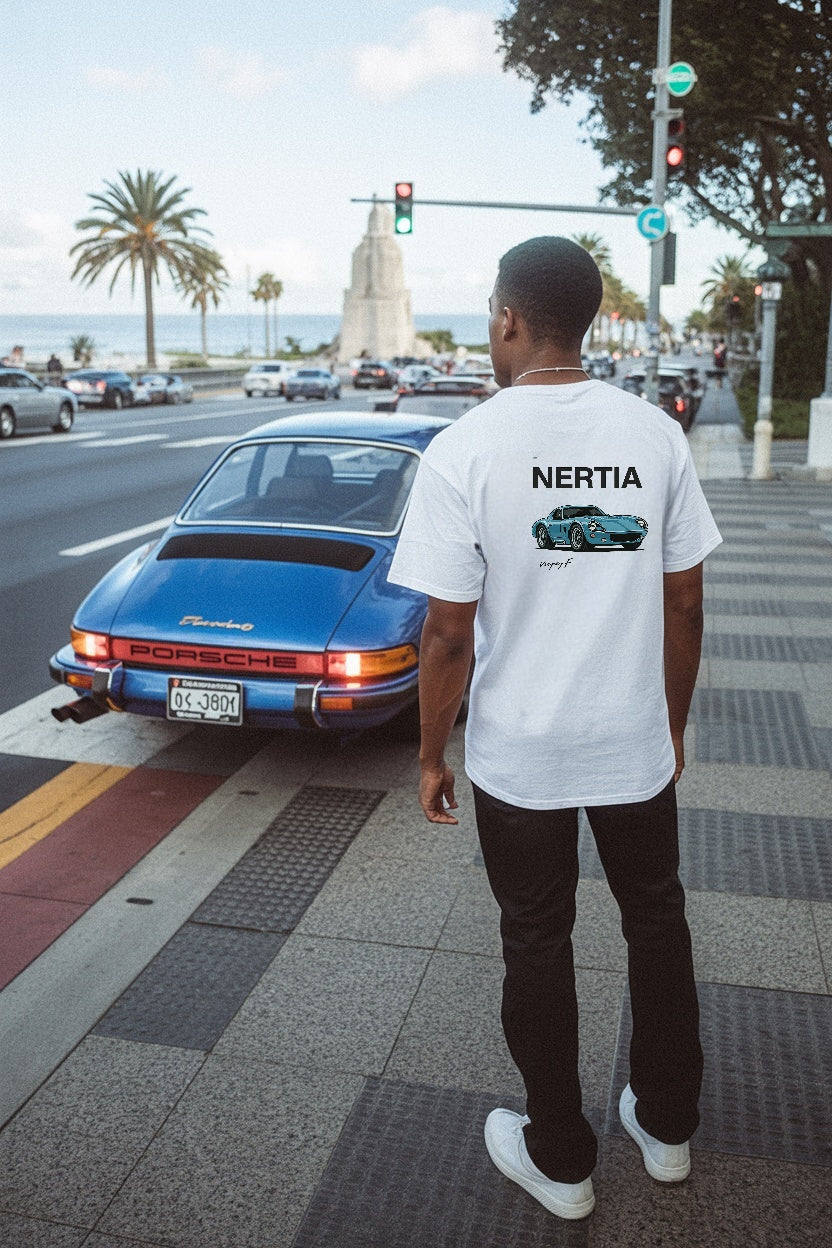 NERTIA Car Illustration Graphic Tee