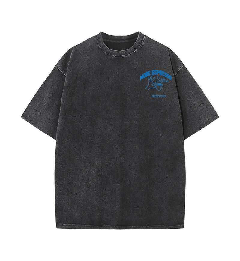 Men‘s Espresso Graphic Print Tee