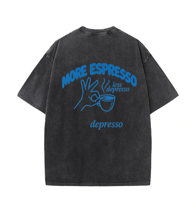 Men‘s Espresso Graphic Print Tee