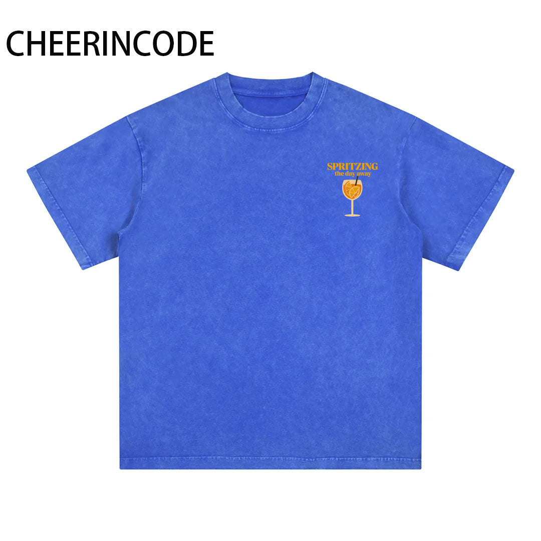 Men's "Spritz Day" Water Wash Tee
