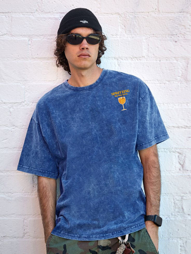 Men's "Spritz Day" Water Wash Tee