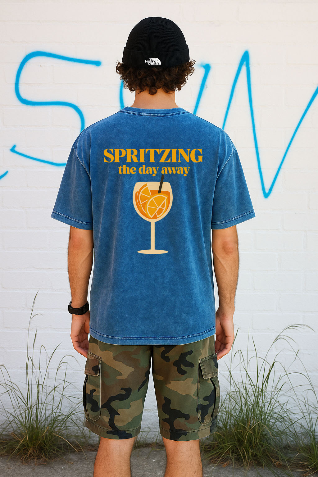 Men's "Spritz Day" Water Wash Tee