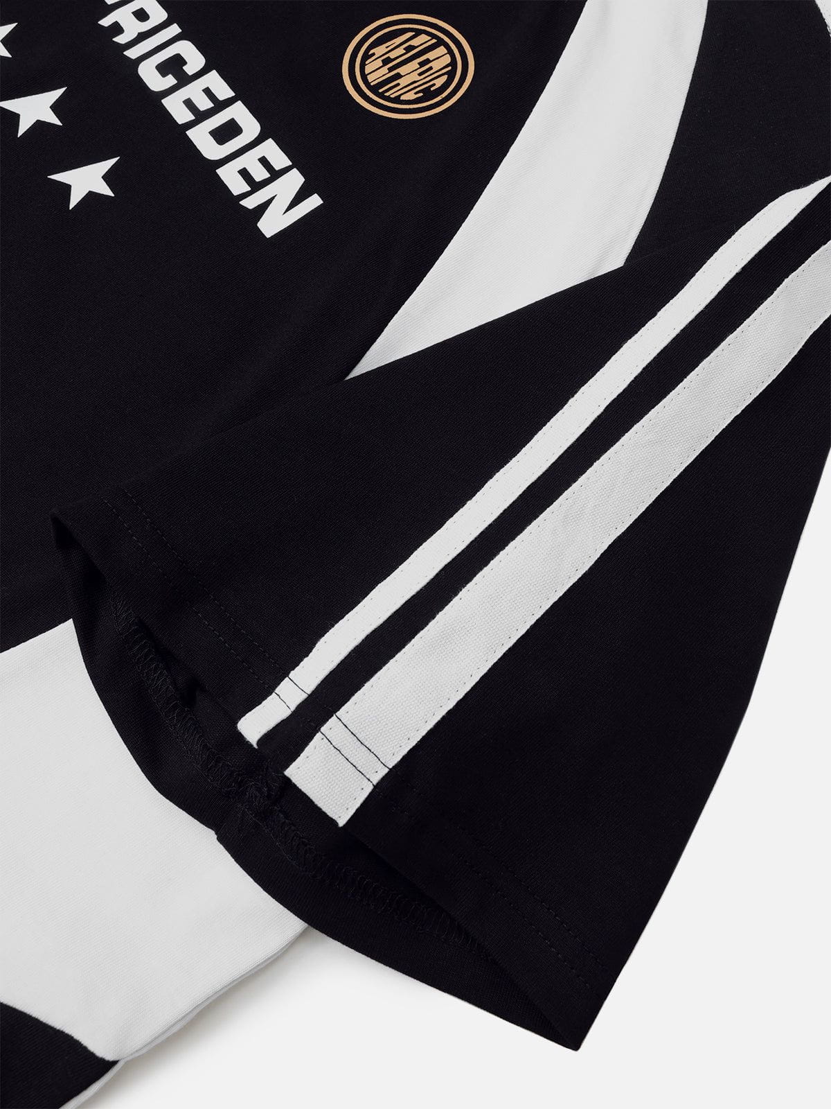 Aelfric Eden Patchwork Contrast Racing Tee