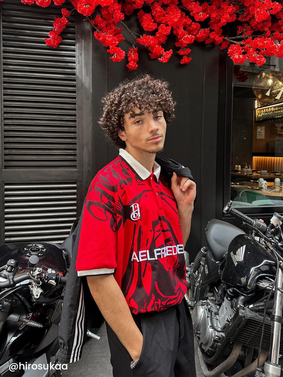 Aelfric Eden Portrait Polo Tee