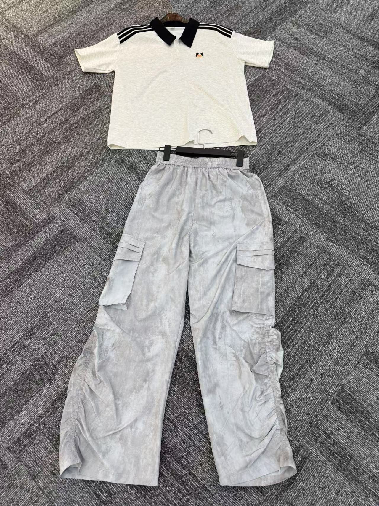 Fost Fish Women's Washed Cargo Pants with Drawstring