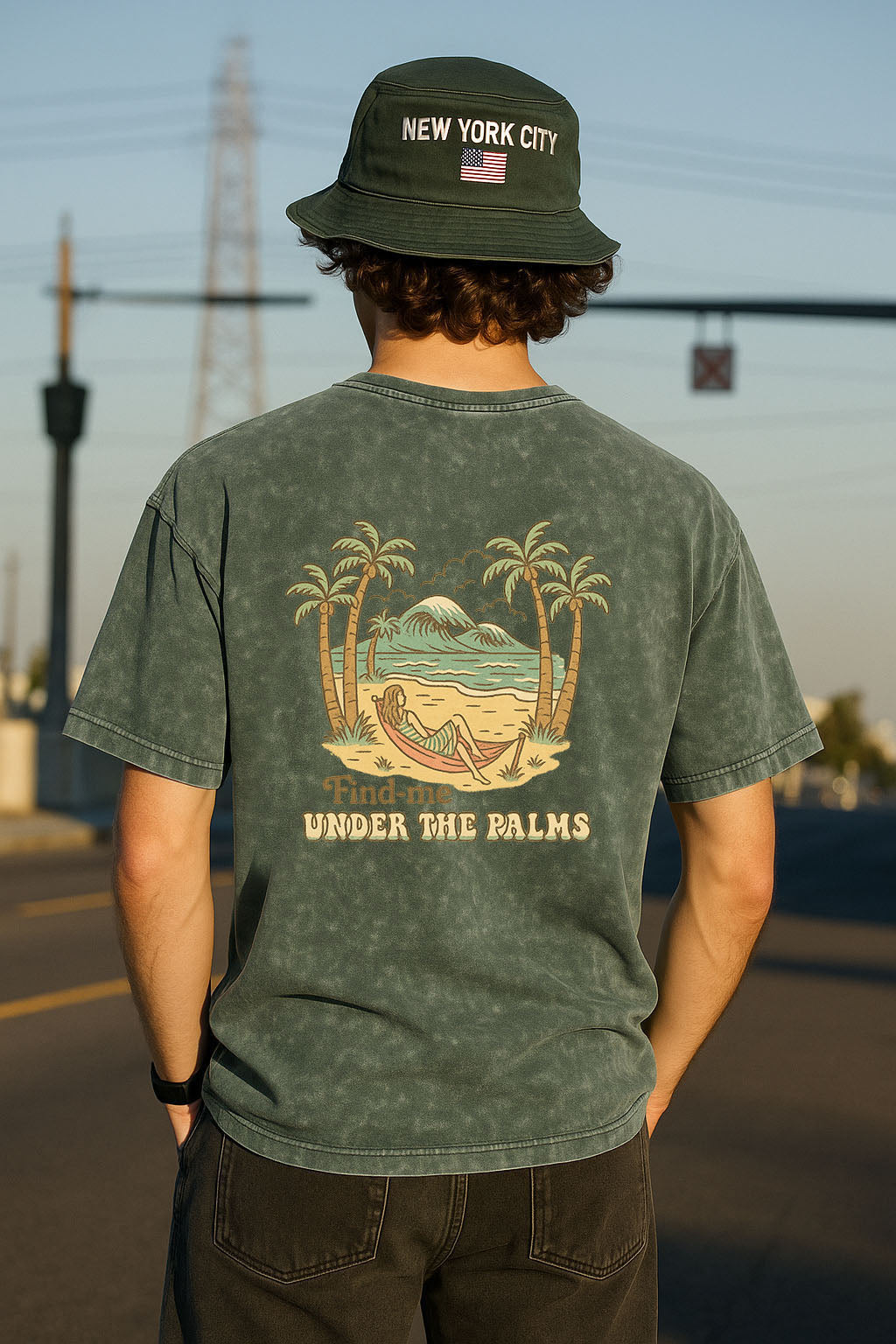 Men‘s Under The Palms Graphic Tee