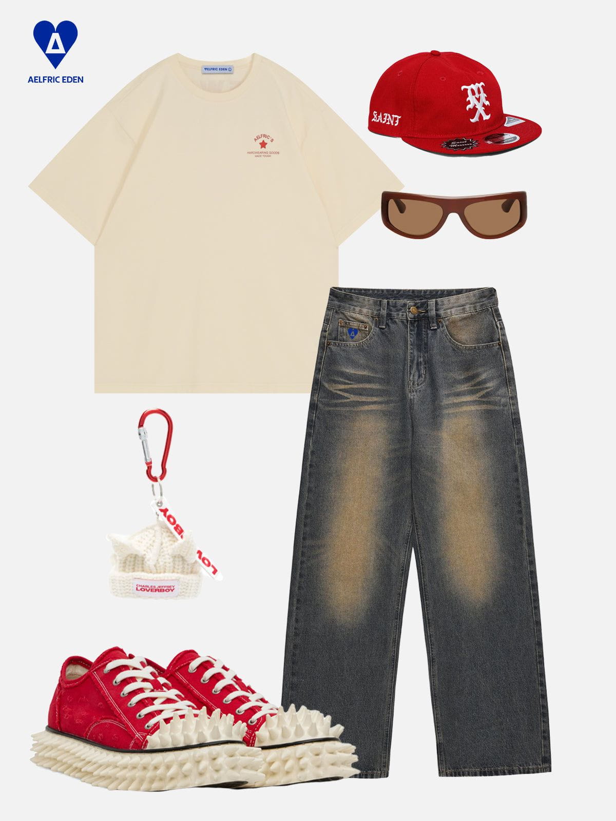 Aelfric Eden Cotton Print Tee
