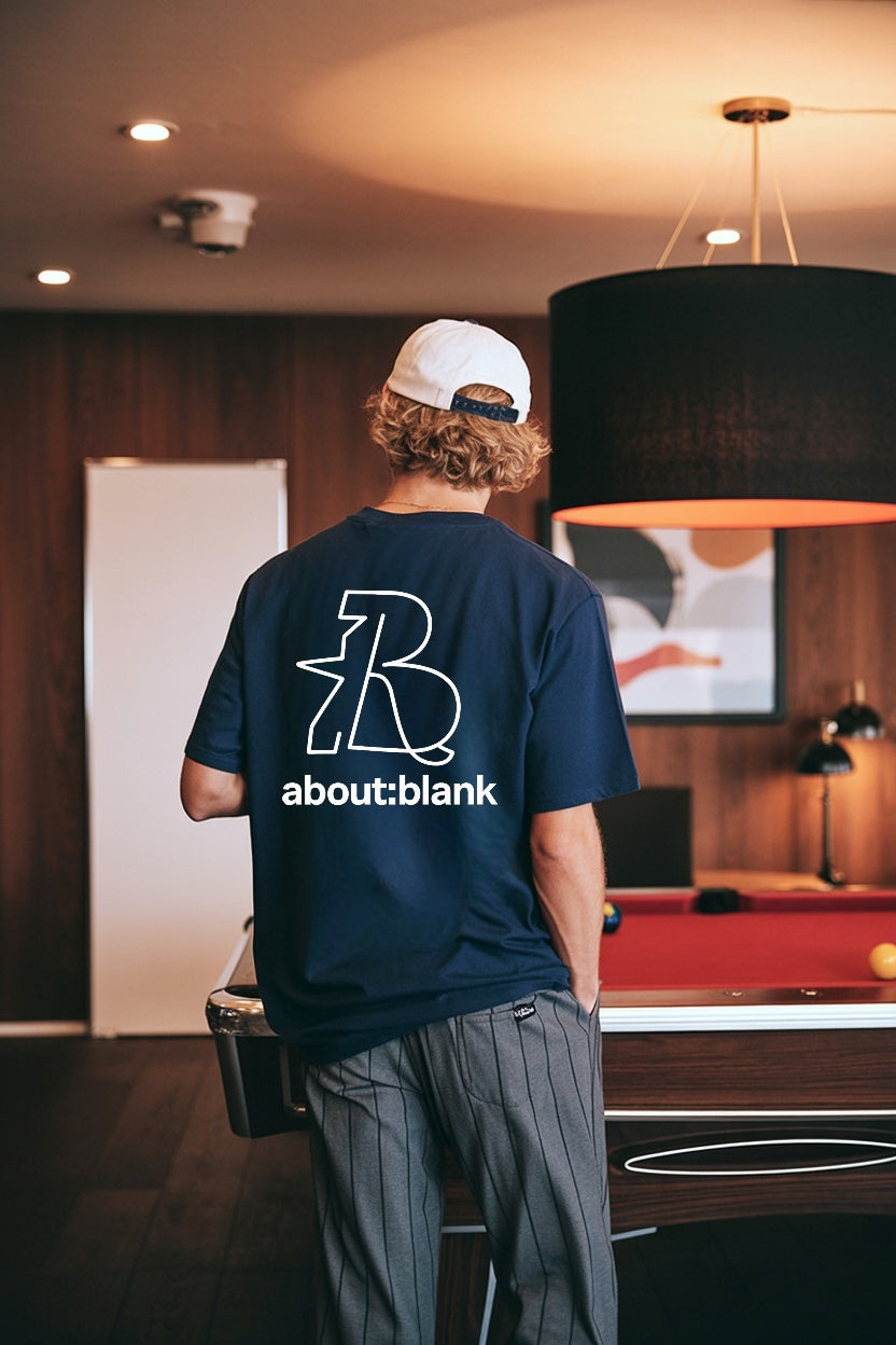 About:Blank Logo Graphic Tee