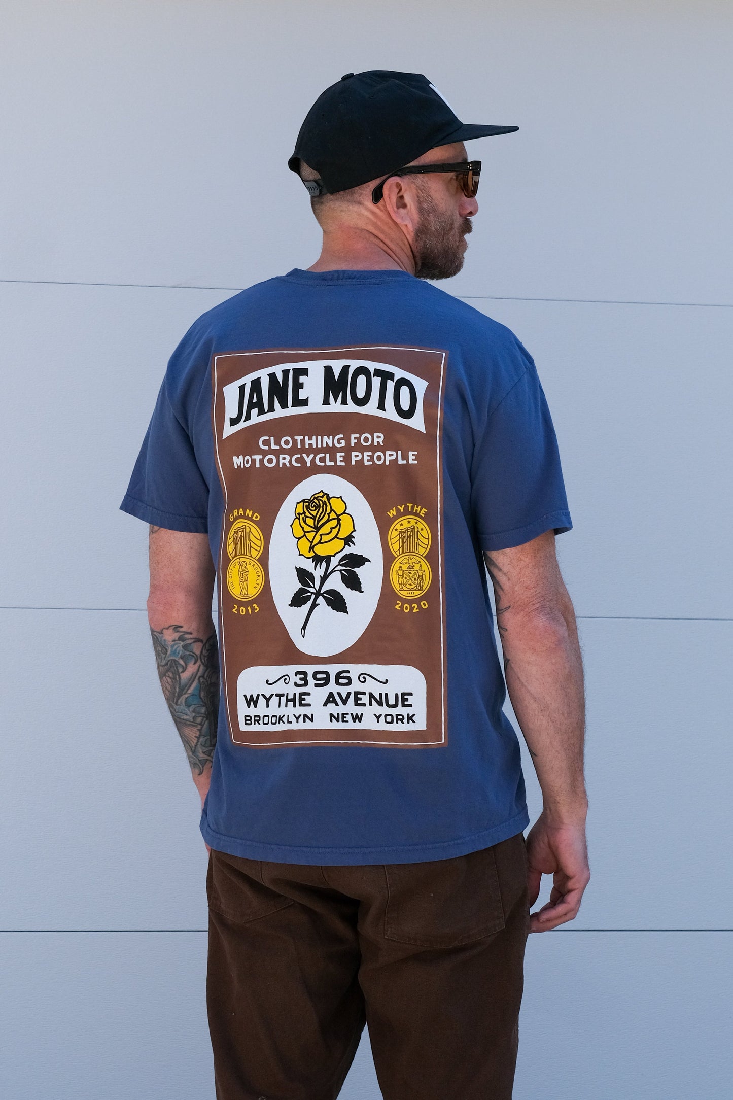 CITY OF BROOKLYN SHORT SLEEVE - Navy