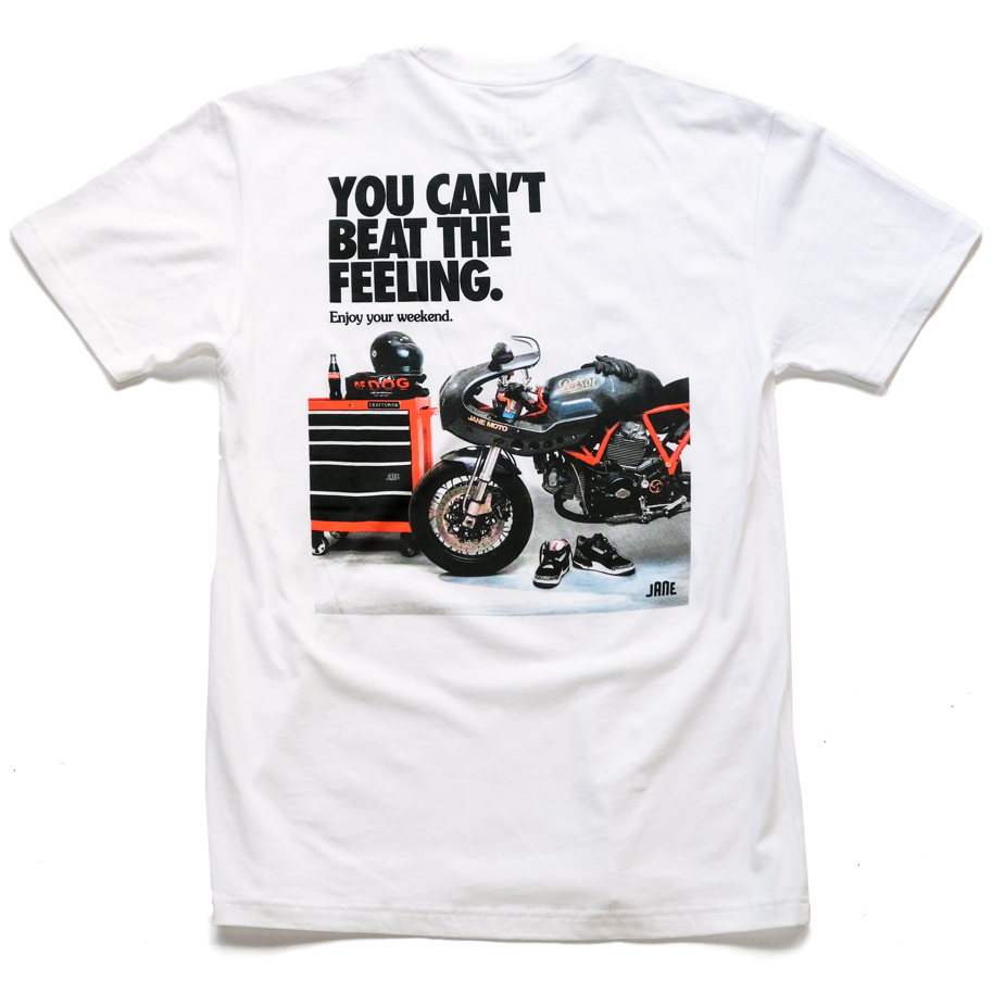 CAN'T BEAT THE FEELING SHORT SLEEVE T-SHIRT