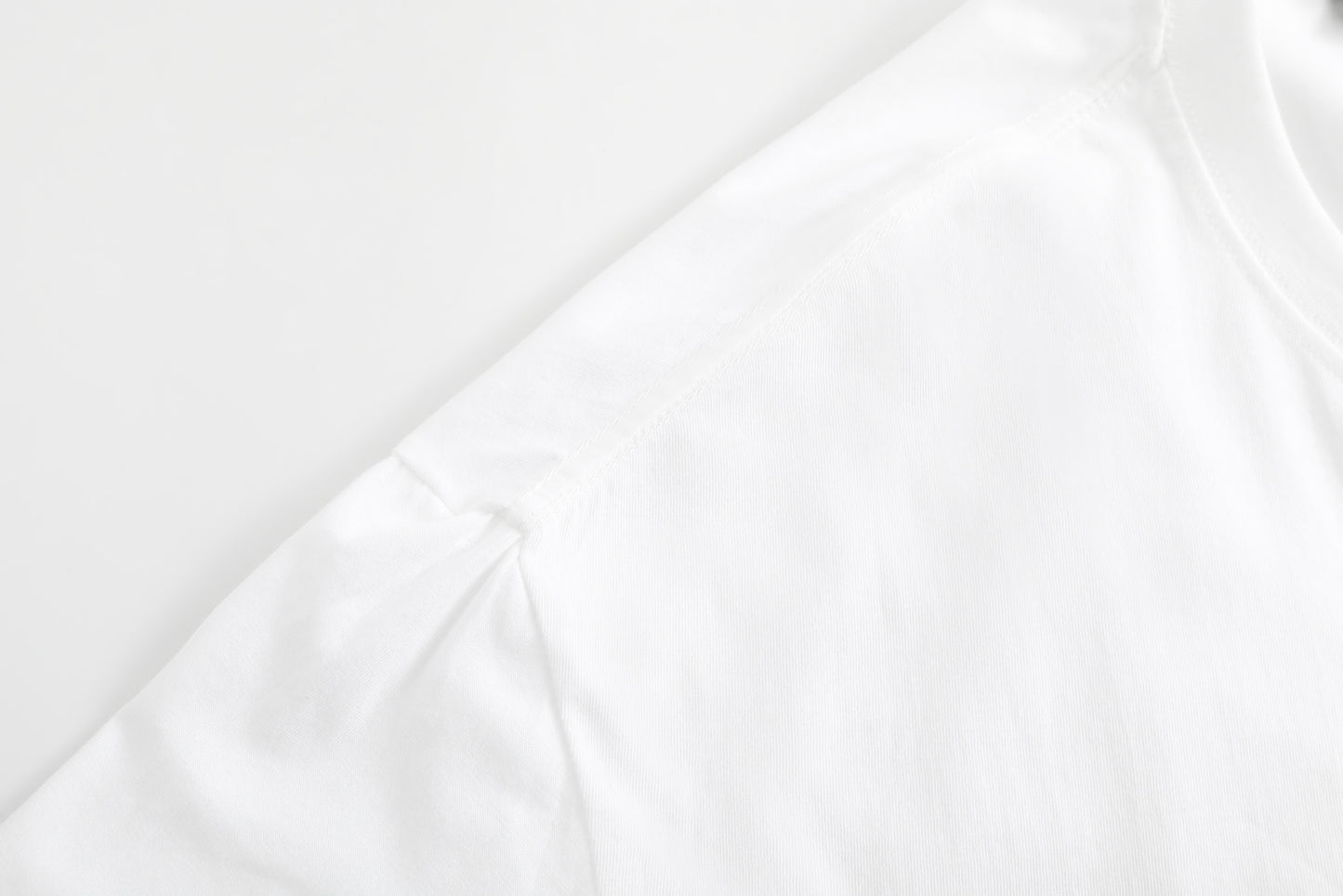 FARM TO TABLE FRONT PRESCRIPTION BACK SHORT SLEEVE TEE WHITE