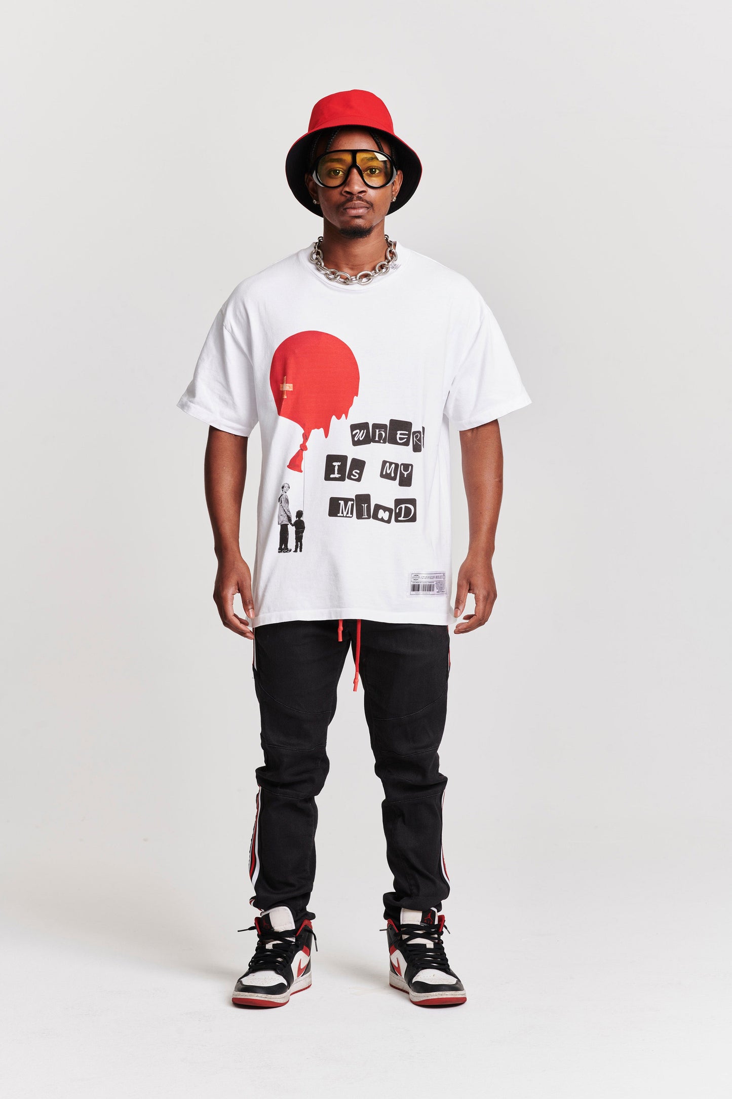 WHERE IS MY MIND OVERSIZED T-SHIRT WHITE