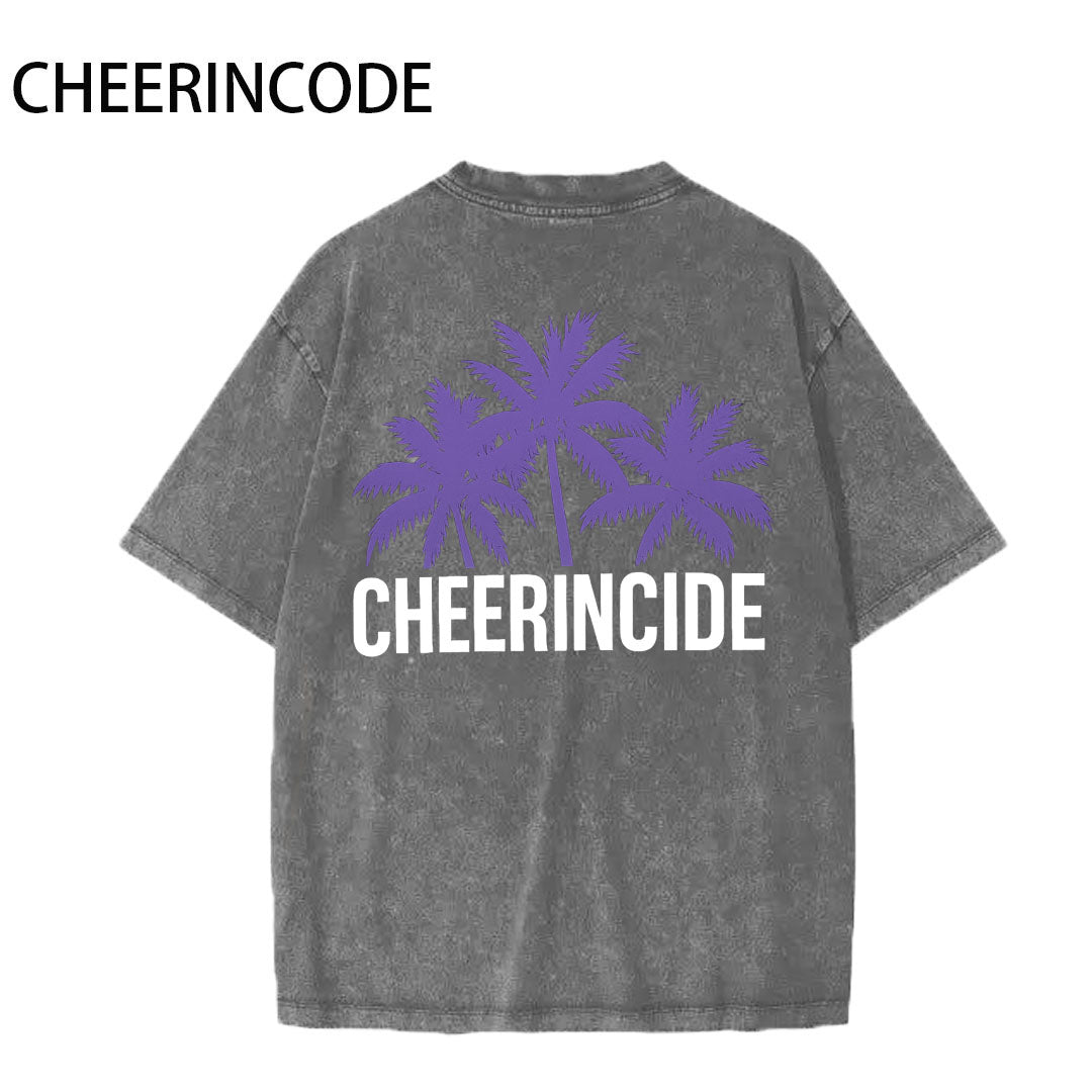 π΄ CheerinCide Palm Graphic Tee β Edgy Summer Vibes