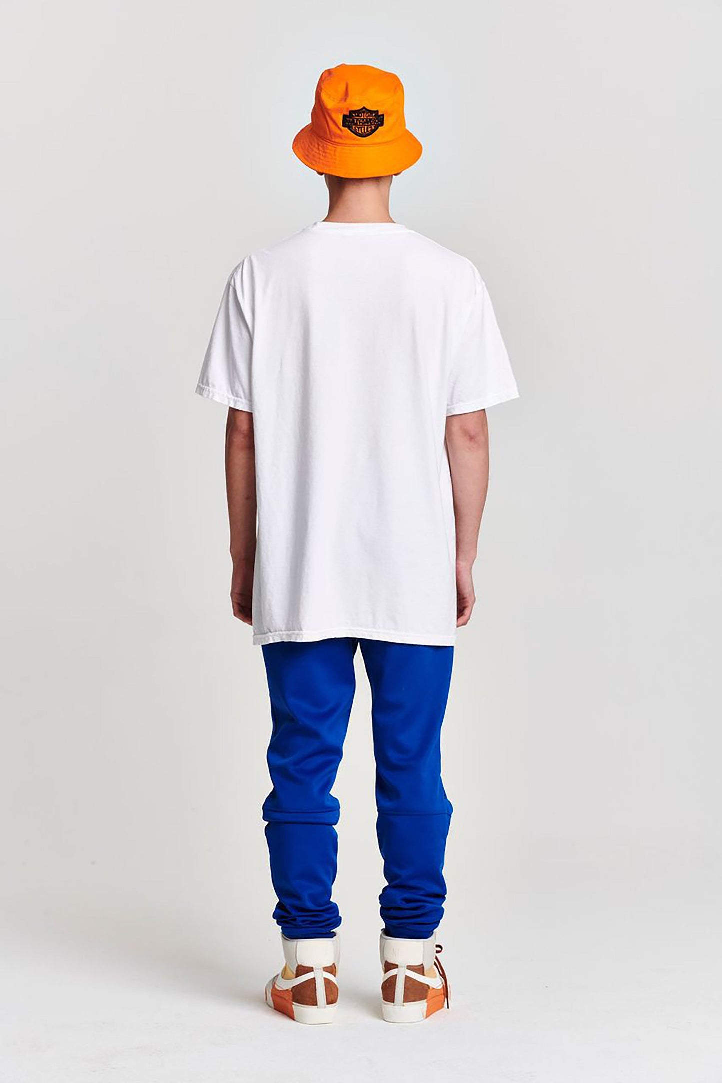 DOTTED SKATER PRINT SHORT SLEEVE TEE WHITE