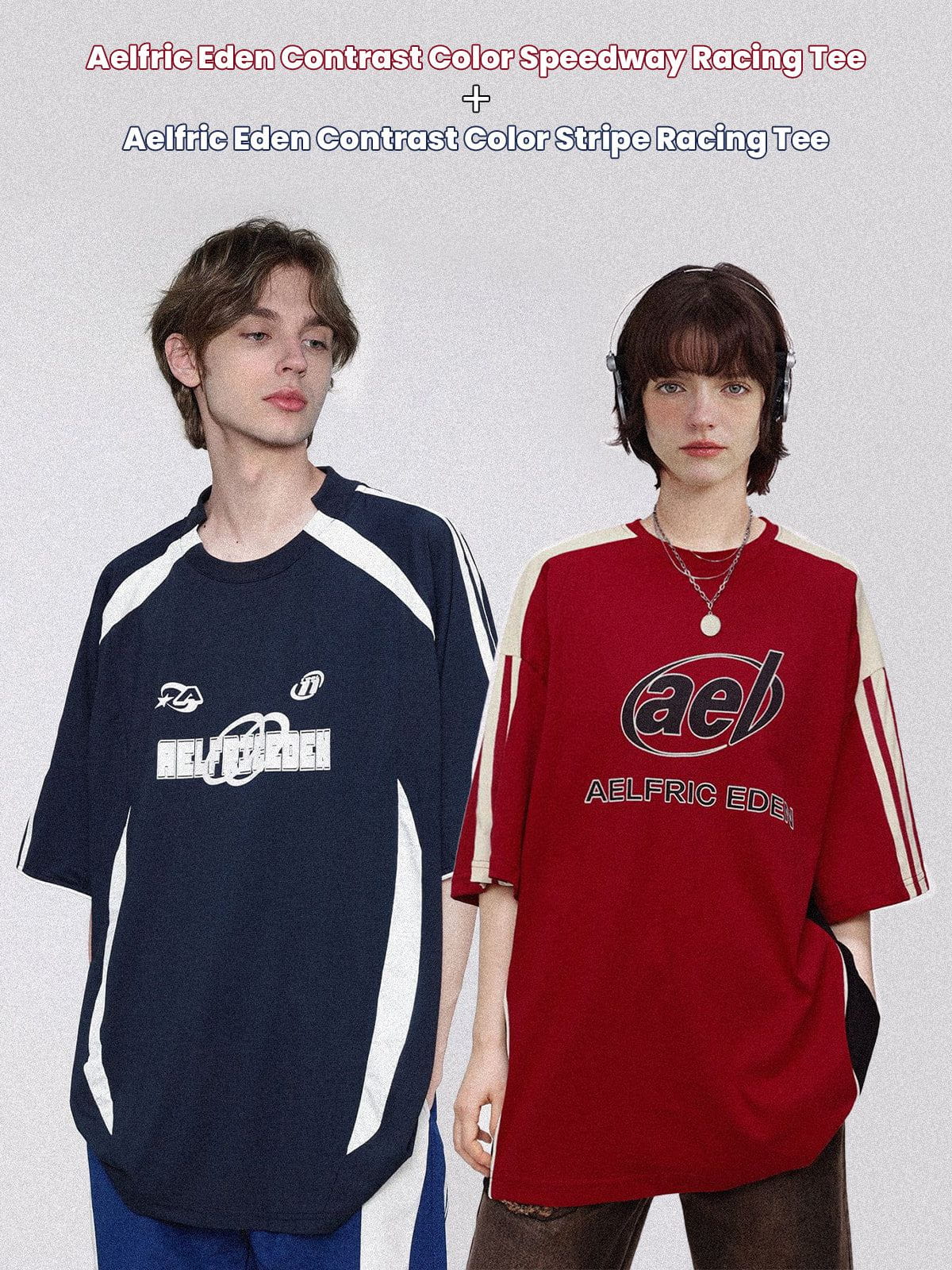 Aelfric Eden Contrast Color Speedway Tee