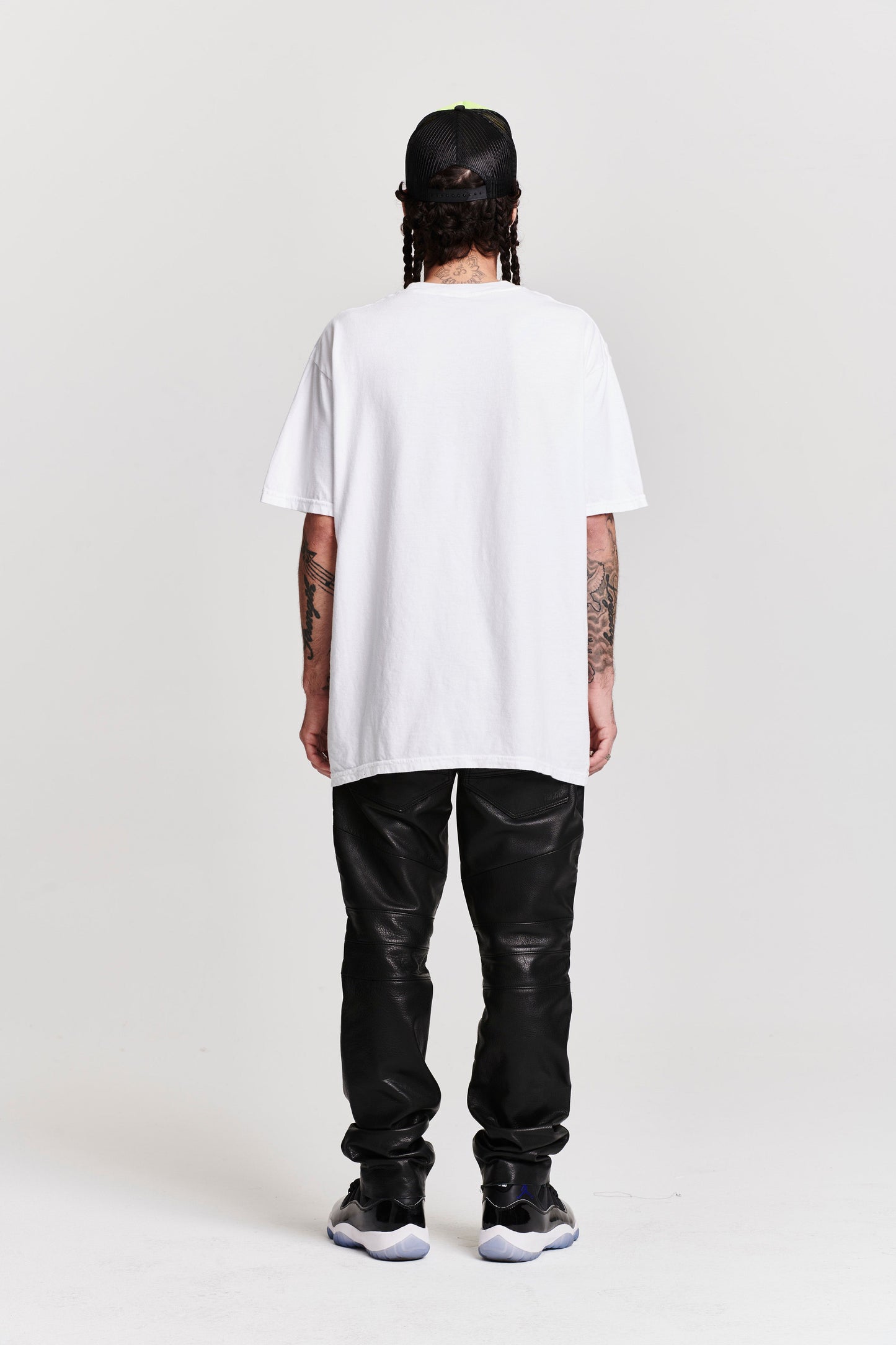 PICK MY POISON OVERSIZED SHORT SLEEVE T-SHIRT WHITE