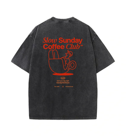 Slow Sunday Coffee Club T-Shirt