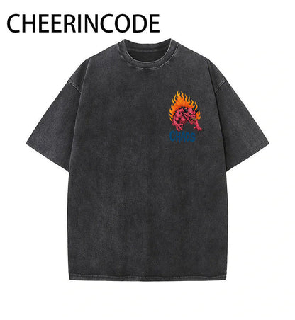 Men‘s Chaos Flame Graphic Tee